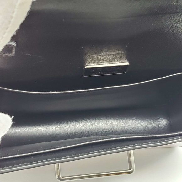 100% Authentic Prada Cahier Metallic Pink Shoulder Rare Bag - Picture 15 of 16